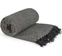 Emma Barclay Herringbone Throw Over Blanket