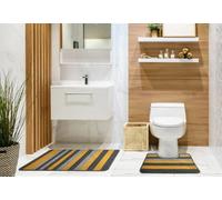 Emma Barclay Jersey Non-Slip Bath Set - Yellow