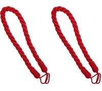 Emma Barclay Knightsbridge Tieback in Red - 60cm total length (Pack of 2)