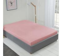 Emma Barclay Lyla Fitted Sheet in Blush Pink - Double