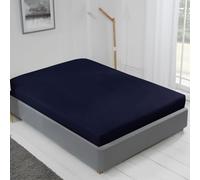 Emma Barclay Lyla Fitted Sheet in Navy - Single
