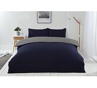 Emma Barclay Lyla Reversible Duvet Set in Ochre/Grey - Double