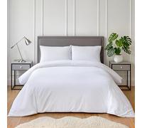 Emma Barclay Lyla Reversible Duvet Set in White - Double
