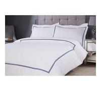 Duvet Set Embroidered Quilt Cover with Oxford Pillow Cases - Mayfair