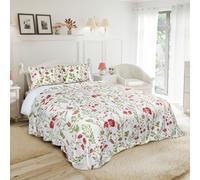 Emma Barclay Poppy Bedspread Set (Quilted Design)
