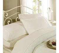 Emma Barclay Ritz 300 Thread Count Satin Stripe Duvet Set in Cream - Single Bed