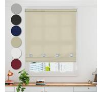 Emma Barclay Square Eyelet Roller Blind - Width 120 x Drop 165cm