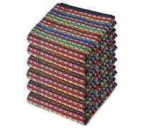Emma Barclay Tea Towels for Kitchen Packs of 6 100% Cotton Terry Tea Towels Multicoloured Kitchen Home Household Essentials Dish Towels Kitchen Cloths Utility Design 6 Pack