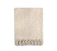 Emma Barclay Throw Blanket For Sofas Bed Extra Large Soft Chenille Throws For Settees In Dove Grey Throw Fleece Blankets - Darcy Collection 60" x 80" (152cm x 203cm) Dove Grey