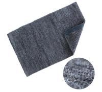 Twinkle - Super Soft Bath Mat - Luxury Bath Mat With Sparkle Detailing, 60% Polyester, 40% Cotton in Charcoal - 50x80cm
