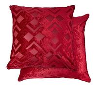 Emma Barclay Valencia - Cushion Cover in Red - 17x17 (43x43cm)