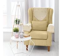 Emma Barclay Windsor - Jacquard Arm Caps in Cream - 18x20x33cm