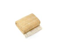 Emma Barclay Zahra Ochre Blanket/Throw - Ochre - 178x254cm