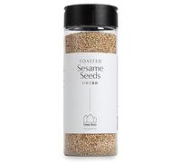 Emma Basic - Roasted White Sesame Seeds 150g | High Fibre | Source of Protein | Vegan | Rich Aroma | Antioxidants | Simply sprinkle