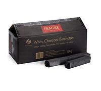 Emma Basic - White Charcoal Binchotan 10Kg | Konro Grill Charcoal | Smoke- Free | Odour-Free | Longer Burning