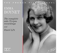 Emma Boynet - Emma Boynet - The Complete solo 78-rpm recordings and Fauré LPs