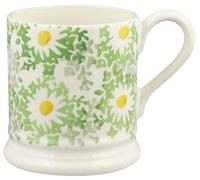 Emma Bridgewater 1/2 Pint Mug, Green Daisy Fields