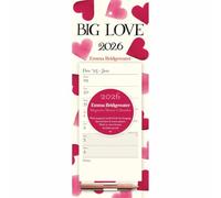 Emma Bridgewater, Big Love Magnetic Slim Calendar 2026