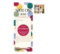 Emma Bridgewater Big Polka Dot WTV Magnetic Calendar 2026 + FSC ECO-FRIENDLY DIARY
