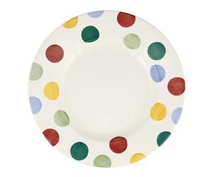Emma Bridgewater Big Polka Dots Dinnerware Plate 10.5 Inch English Earthenware