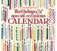 Emma Bridgewater Birthday Candles Perpetual Midi Calendar 2025