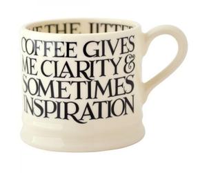 Emma Bridgewater Black Toast All Over Small Mug Earthenware 1BLT030001