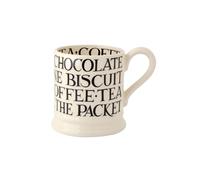 Emma Bridgewater Black Toast All Over Writing, Size 300ml