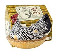 Emma Bridgewater Black Toast Silver Large Hen on Nest (Boxed)