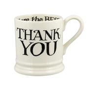 Emma Bridgewater Black Toast Thank You 1/2 Pint Mug