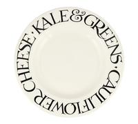 Emma Bridgewater Black Toast Veggies 10 1/2 Inch Dinner Plate