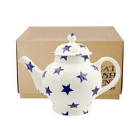 Emma Bridgewater Blue Star 4 Mug Teapot (Boxed)