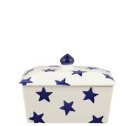 Emma Bridgewater Blue Star Small Butter Dish
