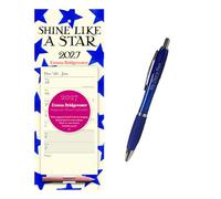 Emma Bridgewater Blue Star WTV Magnetic Calendar 2027 + EXCLUSIVE LIMITED EDITION PEN