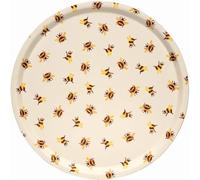 Emma Bridgewater Bumblebee Large Round Birch Tray, 38cm, BEE8000