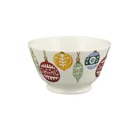 Emma Bridgewater Christmas Baubles Small Old Bowl English Earthenware