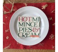 Emma Bridgewater Christmas Toast Cream Cocktail Napkins - 25 cm Square 20 3 ply Napkins in a Pack