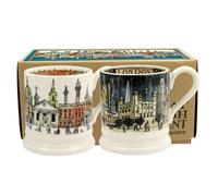 Emma Bridgewater Cities Of Dreams London & London At Night Set Of 2 Half Pint Mugs 1LND010013