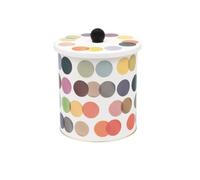 Emma Bridgewater Colour Palette Biscuit Barrel, Spongeware Design, 20.5 x 15.5 cm, Multicolor, Metal, Storage Container, Kitchen Storage