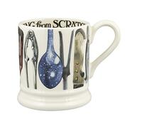 Emma Bridgewater Cooking Utensils 1/2 Pint Mug, 300ml, Ceramic, Cream, Reusable, Dishwasher Safe