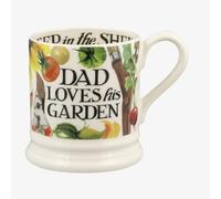 Emma Bridgewater Dad Loves His Garden Half Pint Mug