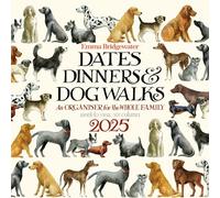 Emma Bridgewater Dates, Dinners & Dog Walks (Week To View) Wall Planner 2025 (PFP)