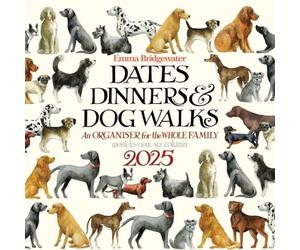 Emma Bridgewater Dates, Dinners & Dog Walks (Week To View) Wall Planner 2025 (PFP)