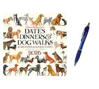 Emma Bridgewater Dates, Dinners & Dog Walks WTV Planner Wall Calendar 2026 + EXCLUSIVE LIMITED EDITION PEN