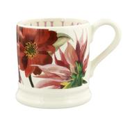 Emma Bridgewater Flowers Red & Pink Dahlia 1/2 Pint Mug