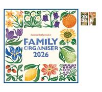 Emma Bridgewater Fruit and Flowers Tiles WTV Planner Wall Calendar 2026 + FSC ECO-FRIENDLY DIARY