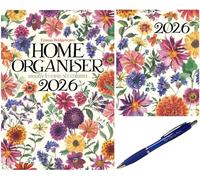 Emma Bridgewater Garden Flowers A3 Planner 2026 with A5 Diary + Exclusive Diary Pen