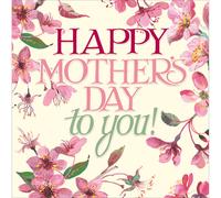 Emma Bridgewater Happy Mother's Day Mum-Osa Bloom Fest Artistic Greeting Card 603051