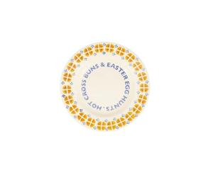 Emma Bridgewater Hot Cross Buns Medium Dinner Plate, 8.5 Inch