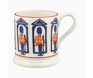 Emma Bridgewater Large Mug 1/2 Pint, Ceramic Coffee Cup Large -Cappuccino, Latte, Coffee, Tea Cup - Beautiful Mugs, Birthday Gift - Coffee Mug King's Guard 1/2 Pint Mug