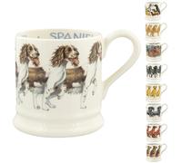 Emma Bridgewater Large Mug 1/2 Pint, Ceramic Coffee Mug Large - Stoneware Mug, Cappuccino, Latte, Coffee, Tea Cup - Beautiful Mugs, Birthday Gift - Coffee Mug Brown & Cream Spaniel
